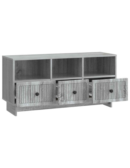 Mobile TV Grigio Sonoma 102 x 34,5 x 50 cm Legno ingegnerizzato