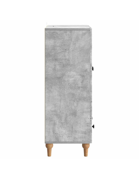 Credenza Grigio Cemento 66 x 34,5 x 95 cm Legno ingegnerizzato