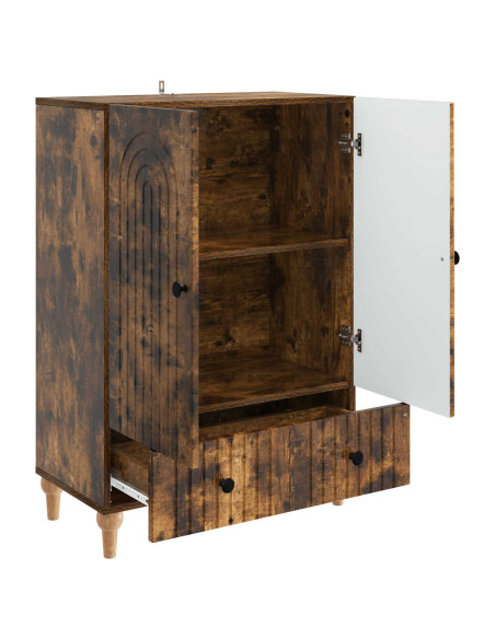 Credenza Rovere Fumo 66 x 34,5 x 95 cm Legno ingegnerizzato