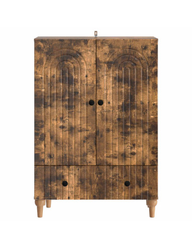 Credenza Rovere Fumo 66 x 34,5 x 95 cm Legno ingegnerizzato