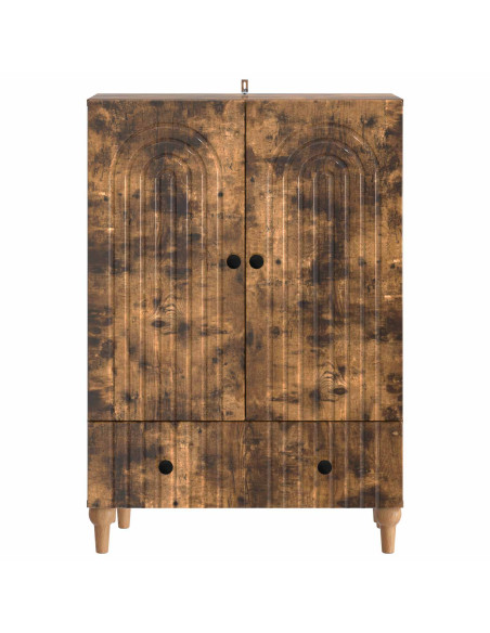 Credenza Rovere Fumo 66 x 34,5 x 95 cm Legno ingegnerizzato