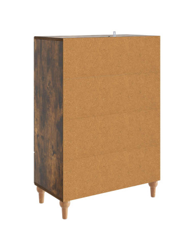 Credenza Rovere Fumo 66 x 34,5 x 95 cm Legno ingegnerizzato