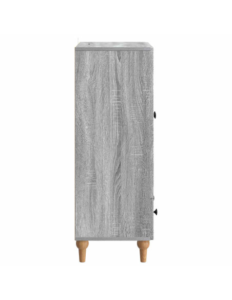 Credenza Grigio Sonoma 66 x 34,5 x 95 cm Legno ingegnerizzato
