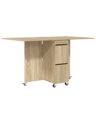 Tavolo da Pranzo 2 pcs 140 x 80 x 77 cm Legno ingegnerizzato