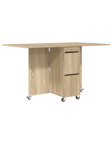 Tavolo da Pranzo 2 pcs 140 x 80 x 77 cm Legno ingegnerizzato
