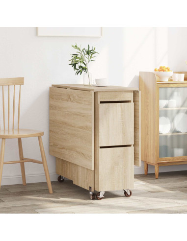 Tavolo da Pranzo 2 pcs 140 x 80 x 77 cm Legno ingegnerizzato