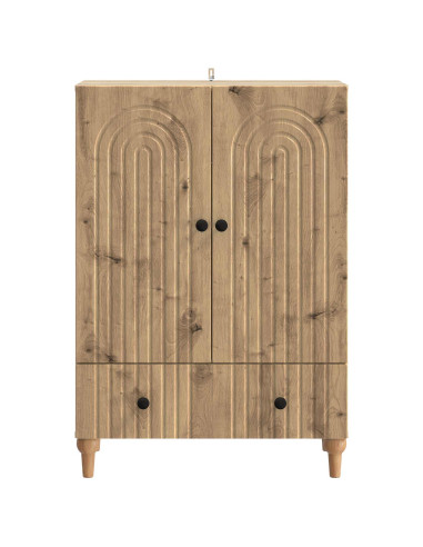 Credenza con cassetto Rovere Artigianale 66 x 34,5 x 95 cm