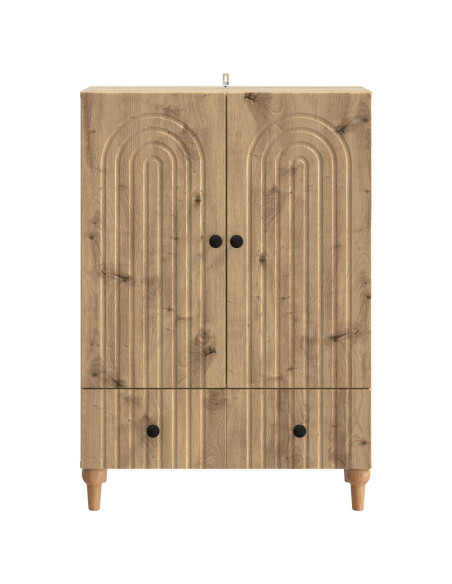 Credenza con cassetto Rovere Artigianale 66 x 34,5 x 95 cm