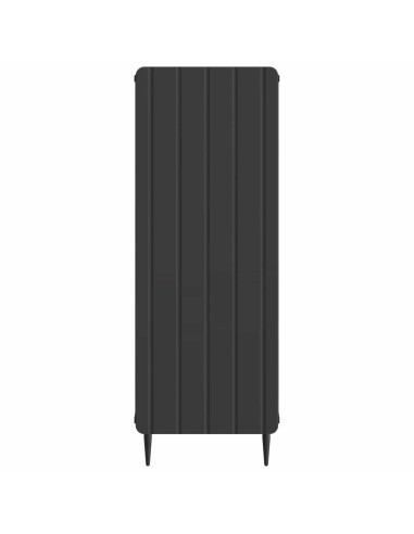 Credenza Nero 34,5 x 33 x 92 cm Legno ingegnerizzato