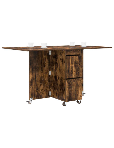 Tavolo da Pranzo 2 pcs 140 x 80 x 77 cm Legno ingegnerizzato
