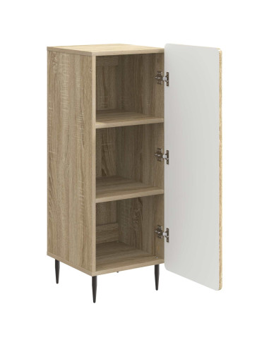 Credenza Rovere Sonoma 34,5 x 33 x 92 cm Legno ingegnerizzato