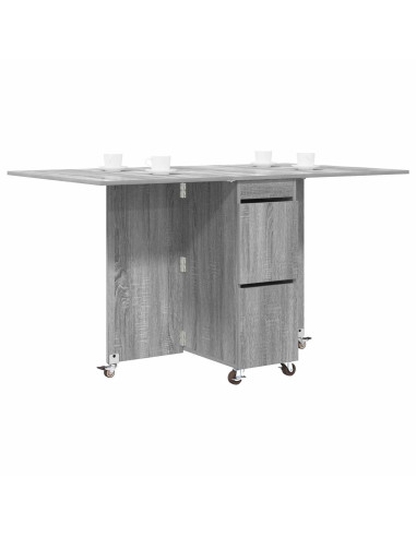 Tavolo da Pranzo 2 pcs 140 x 80 x 77 cm Legno ingegnerizzato