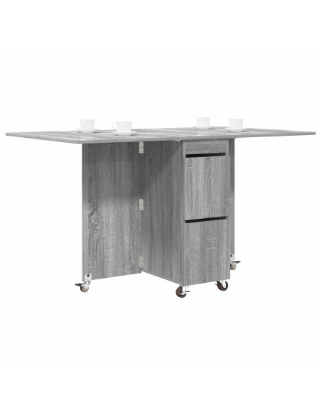Tavolo da Pranzo 2 pcs 140 x 80 x 77 cm Legno ingegnerizzato
