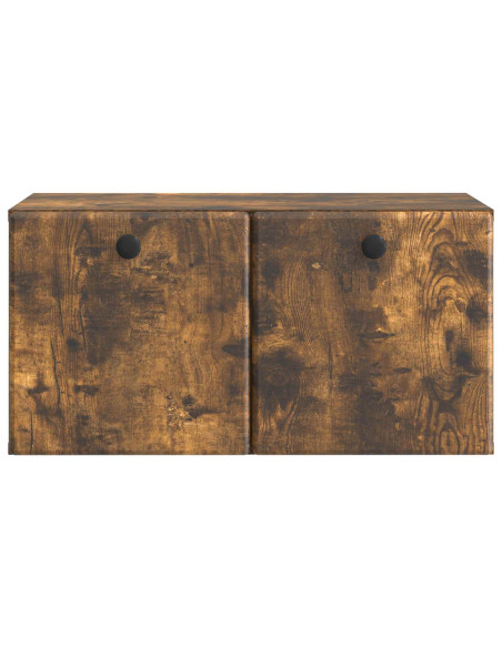 Mobile Porta TV da Muro Rovere Fumo 59,5 x 31 x 30 cm