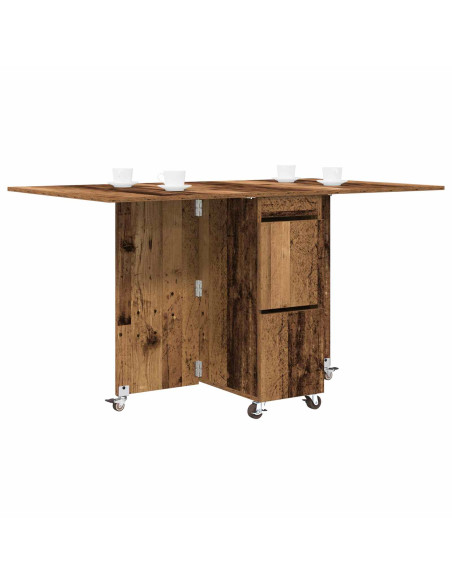 Tavolo da Pranzo 2 pcs 140 x 80 x 77 cm Legno ingegnerizzato