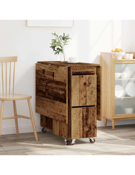 Tavolo da Pranzo 2 pcs 140 x 80 x 77 cm Legno ingegnerizzato