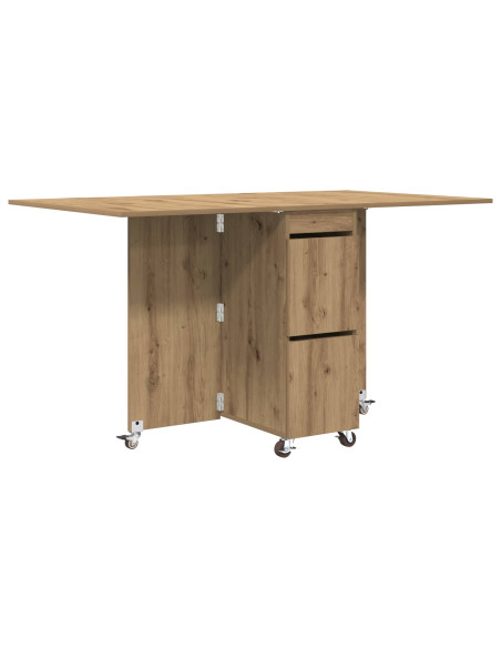 Tavolo da Pranzo 2 pcs 140 x 80 x 77 cm Legno ingegnerizzato
