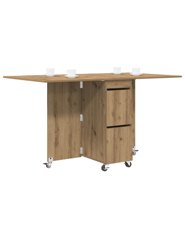 Tavolo da Pranzo 2 pcs 140 x 80 x 77 cm Legno ingegnerizzato