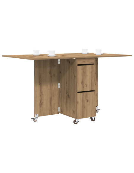 Tavolo da Pranzo 2 pcs 140 x 80 x 77 cm Legno ingegnerizzato