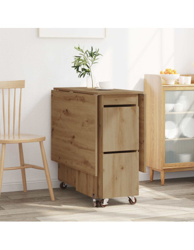 Tavolo da Pranzo 2 pcs 140 x 80 x 77 cm Legno ingegnerizzato