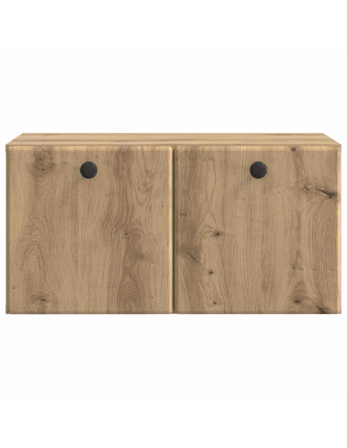 Mobile Porta TV da Muro Rovere Artigianale 59,5 x 31 x 30 cm