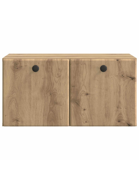 Mobile Porta TV da Muro Rovere Artigianale 59,5 x 31 x 30 cm