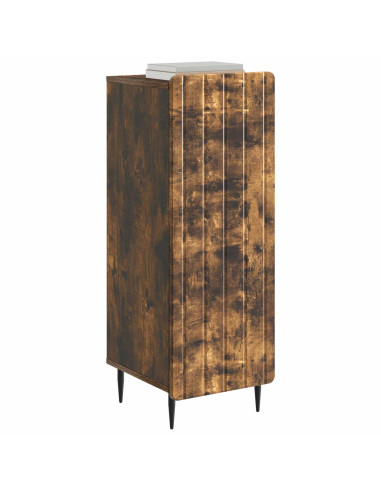 Credenza Rovere Fumo 34,5 x 33 x 92 cm Legno ingegnerizzato