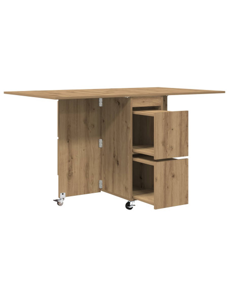 Tavolo da Pranzo 2 pcs 140 x 80 x 77 cm Legno ingegnerizzato