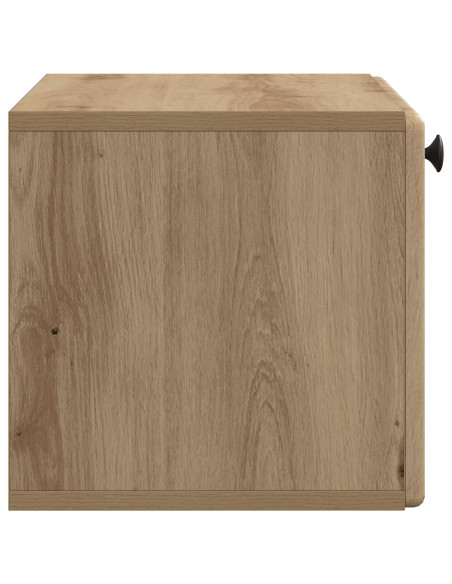 Mobile Porta TV da Muro Rovere Artigianale 59,5 x 31 x 30 cm