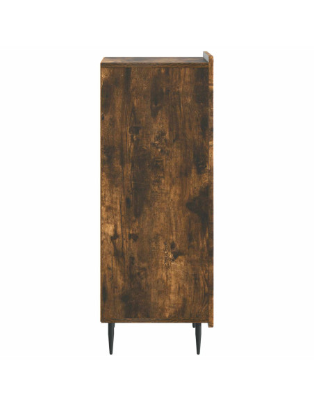 Credenza Rovere Fumo 34,5 x 33 x 92 cm Legno ingegnerizzato