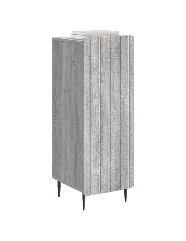 Credenza Grigio Sonoma 34,5 x 33 x 92 cm Legno ingegnerizzato