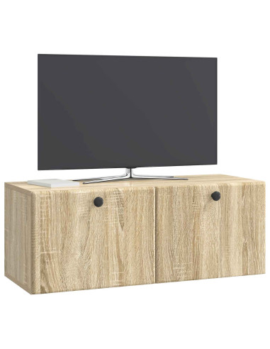 Mobile Porta TV da Muro Rovere Sonoma 78,5 x 31 x 30 cm