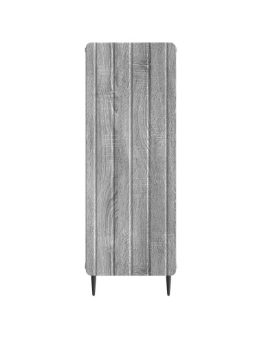 Credenza Grigio Sonoma 34,5 x 33 x 92 cm Legno ingegnerizzato