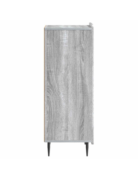Credenza Grigio Sonoma 34,5 x 33 x 92 cm Legno ingegnerizzato