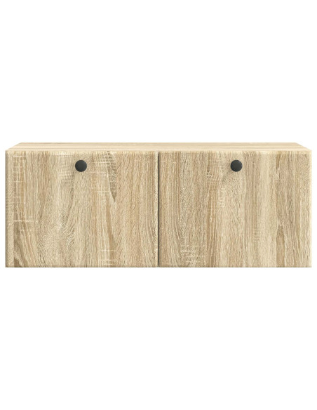 Mobile Porta TV da Muro Rovere Sonoma 78,5 x 31 x 30 cm