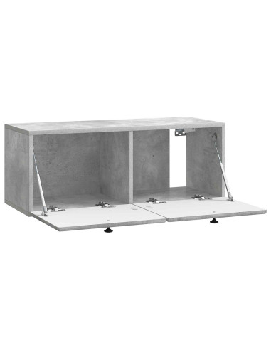 Mobile Porta TV da Muro Grigio Cemento 78,5 x 31 x 30 cm