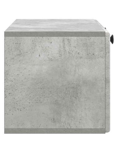 Mobile Porta TV da Muro Grigio Cemento 78,5 x 31 x 30 cm