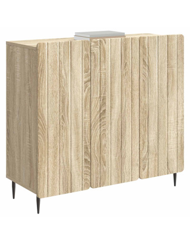 Credenza Rovere Sonoma 89 x 34,5 x 82 cm Legno ingegnerizzato