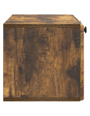 Mobile Porta TV da Muro Rovere Fumo 78,5 x 31 x 30 cm