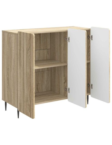 Credenza Rovere Sonoma 89 x 34,5 x 82 cm Legno ingegnerizzato