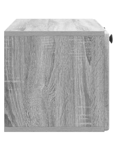 Mobile Porta TV da Muro Grigio Sonoma 78,5 x 31 x 30 cm