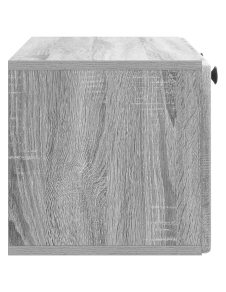 Mobile Porta TV da Muro Grigio Sonoma 78,5 x 31 x 30 cm