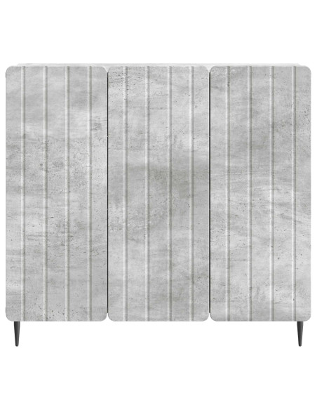 Credenza Grigio Cemento 89 x 34,5 x 82 cm Legno ingegnerizzato