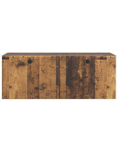 Mobile Porta TV da Muro Legno antico 78,5 x 31 x 30 cm