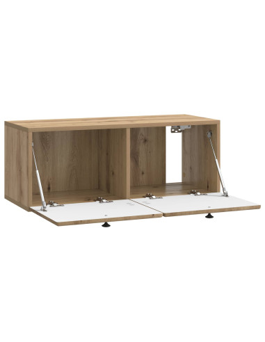 Mobile Porta TV da Muro Rovere Artigianale 78,5 x 31 x 30 cm