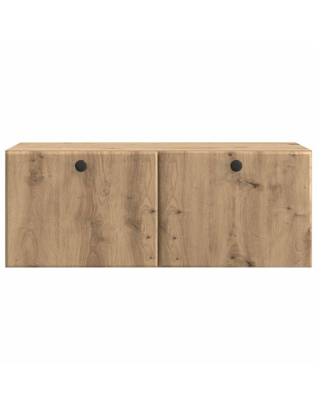 Mobile Porta TV da Muro Rovere Artigianale 78,5 x 31 x 30 cm