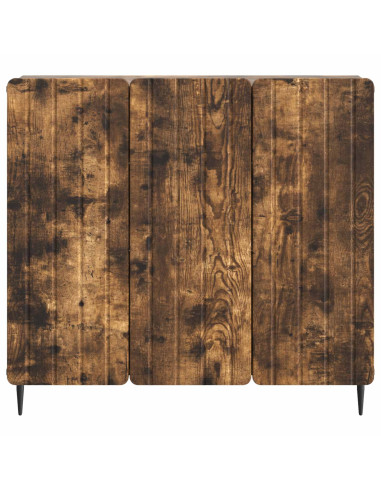 Credenza Rovere Fumo 89 x 34,5 x 82 cm Legno ingegnerizzato