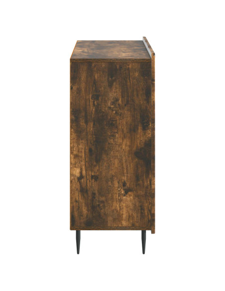 Credenza Rovere Fumo 89 x 34,5 x 82 cm Legno ingegnerizzato