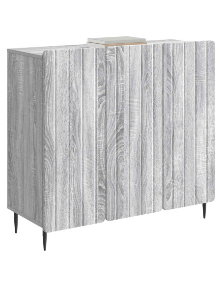 Credenza Grigio Sonoma 89 x 34,5 x 82 cm Legno ingegnerizzato