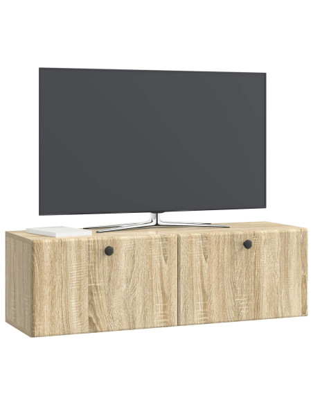Mobile Porta TV da Muro Rovere Sonoma 98 x 31 x 30 cm